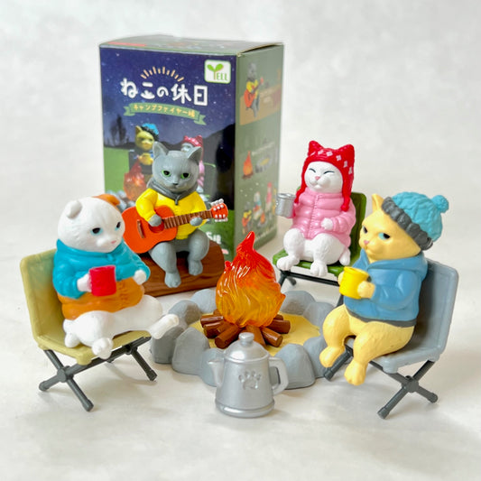 707702 CAMPFIRE CATS FIGURINE BLIND BOX-5