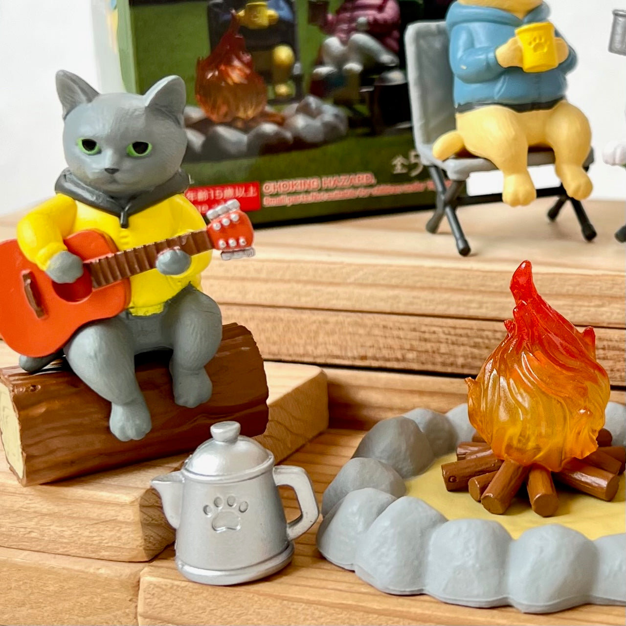 707702 CAMPFIRE CATS FIGURINE BLIND BOX-5