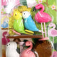 383371 BIRDS ERASER CARD-SINGLE